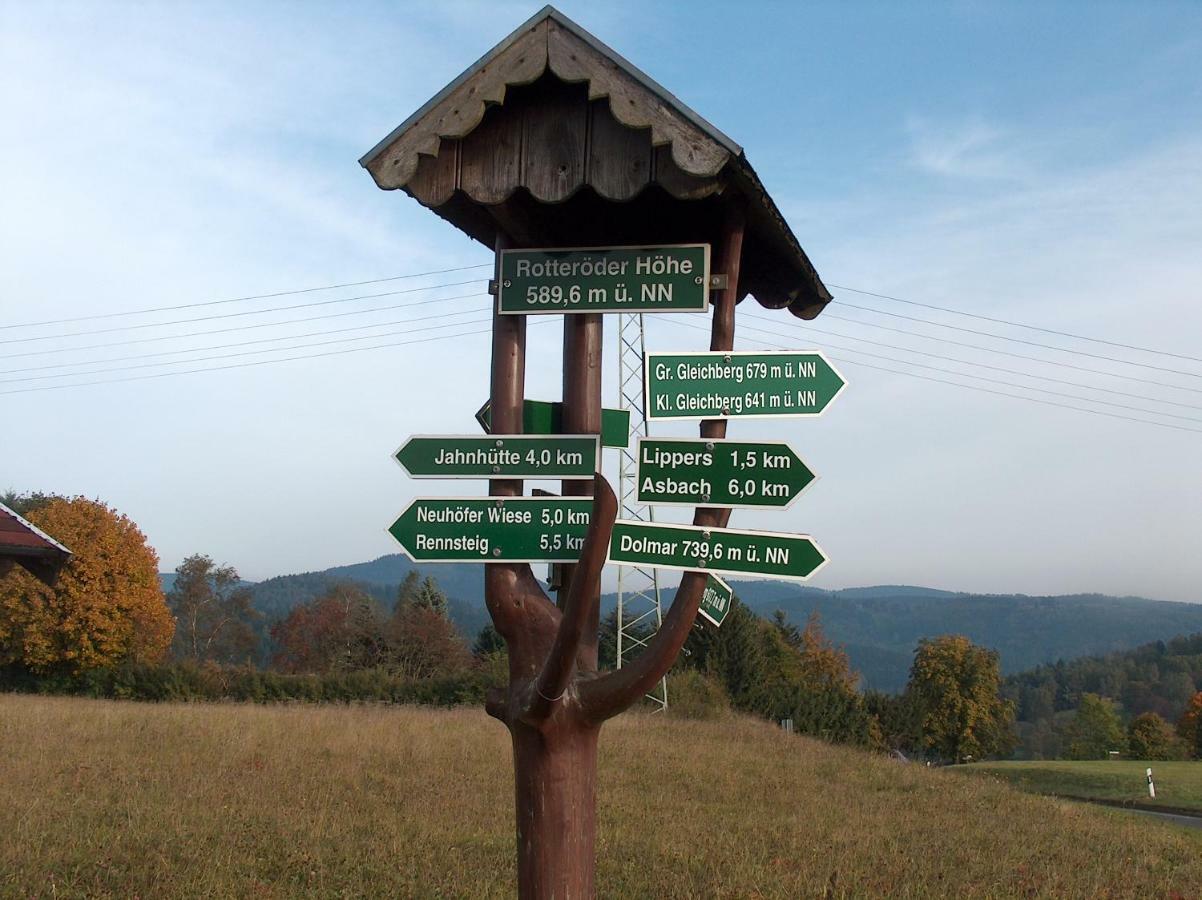 Ferienwohnung Wanderurlaub Thueringen Schmalkalden Dış mekan fotoğraf